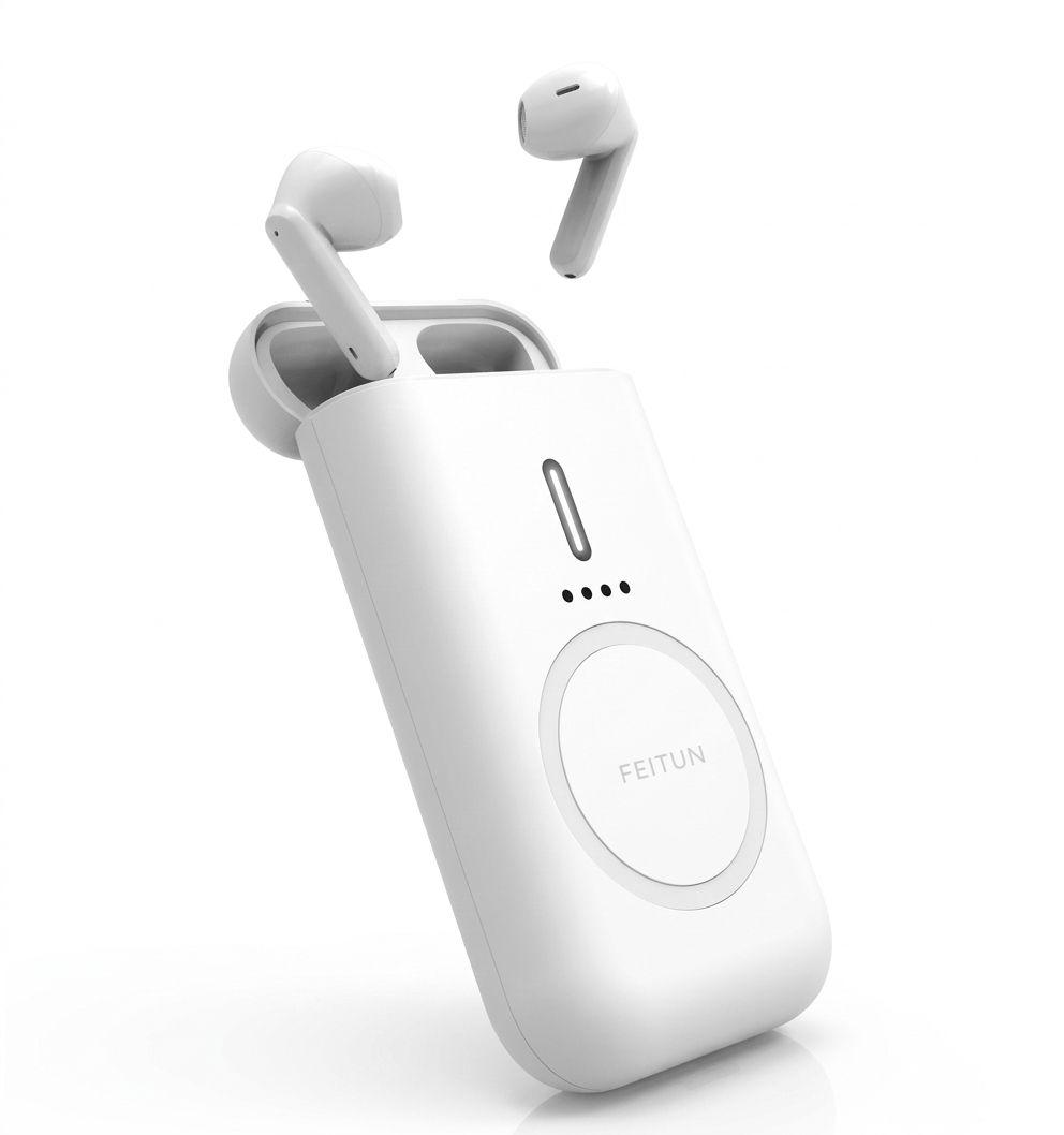 3-in-1 Premium Wireless Earbuds & 8000mAh Magnetic Power Bank