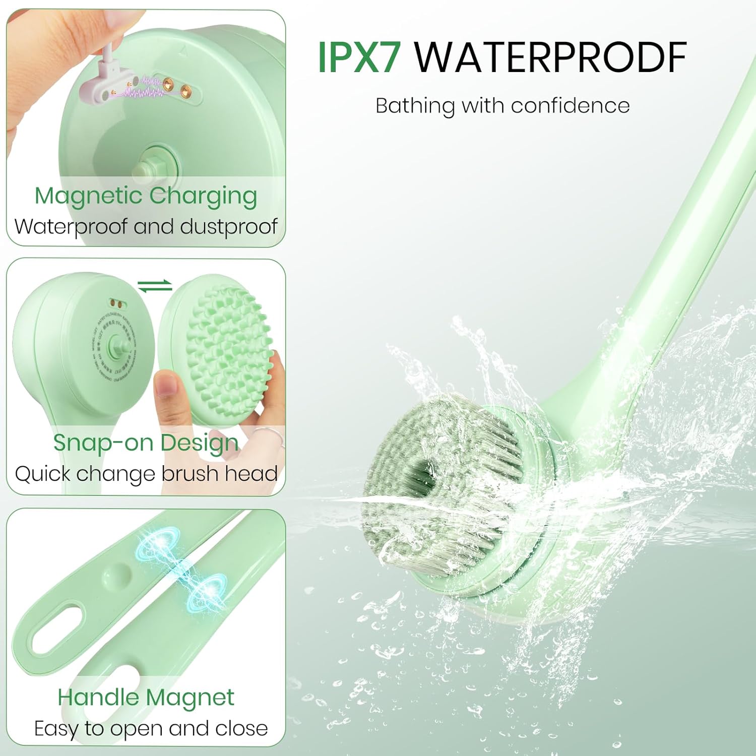 Electric Body Cleansing Brush