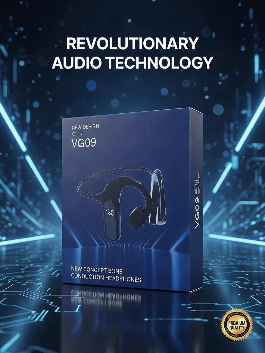 FYHALE VG09 Bone Conduction Wireless Bluetooth Headset