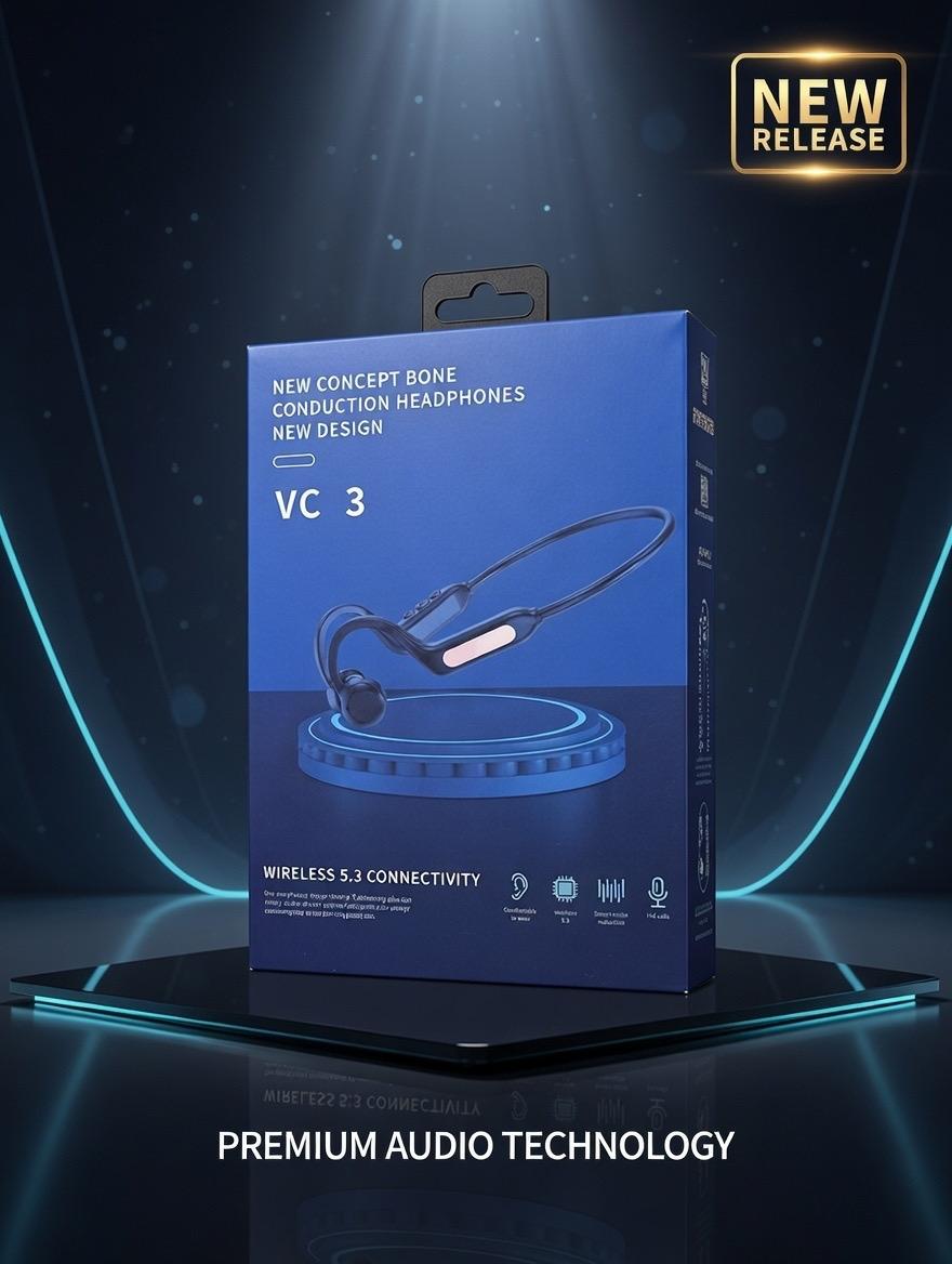 VG03 Bone Conduction Wireless Headphones